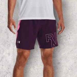 Under Armour Mens Large Shorts with Pockets 7” Inseam Mesh Side Panels